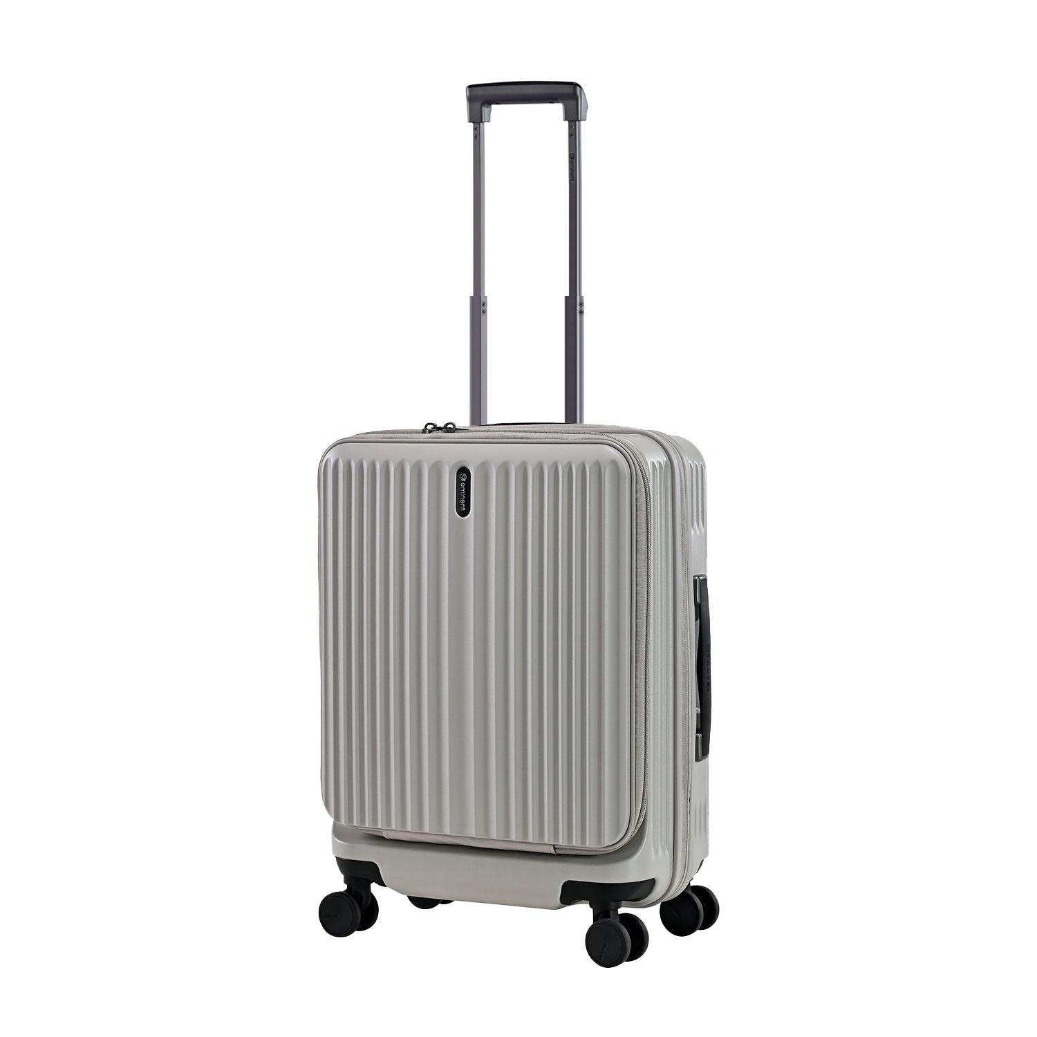 Eminent KK70 Grey, hard-shell cabin size luggage