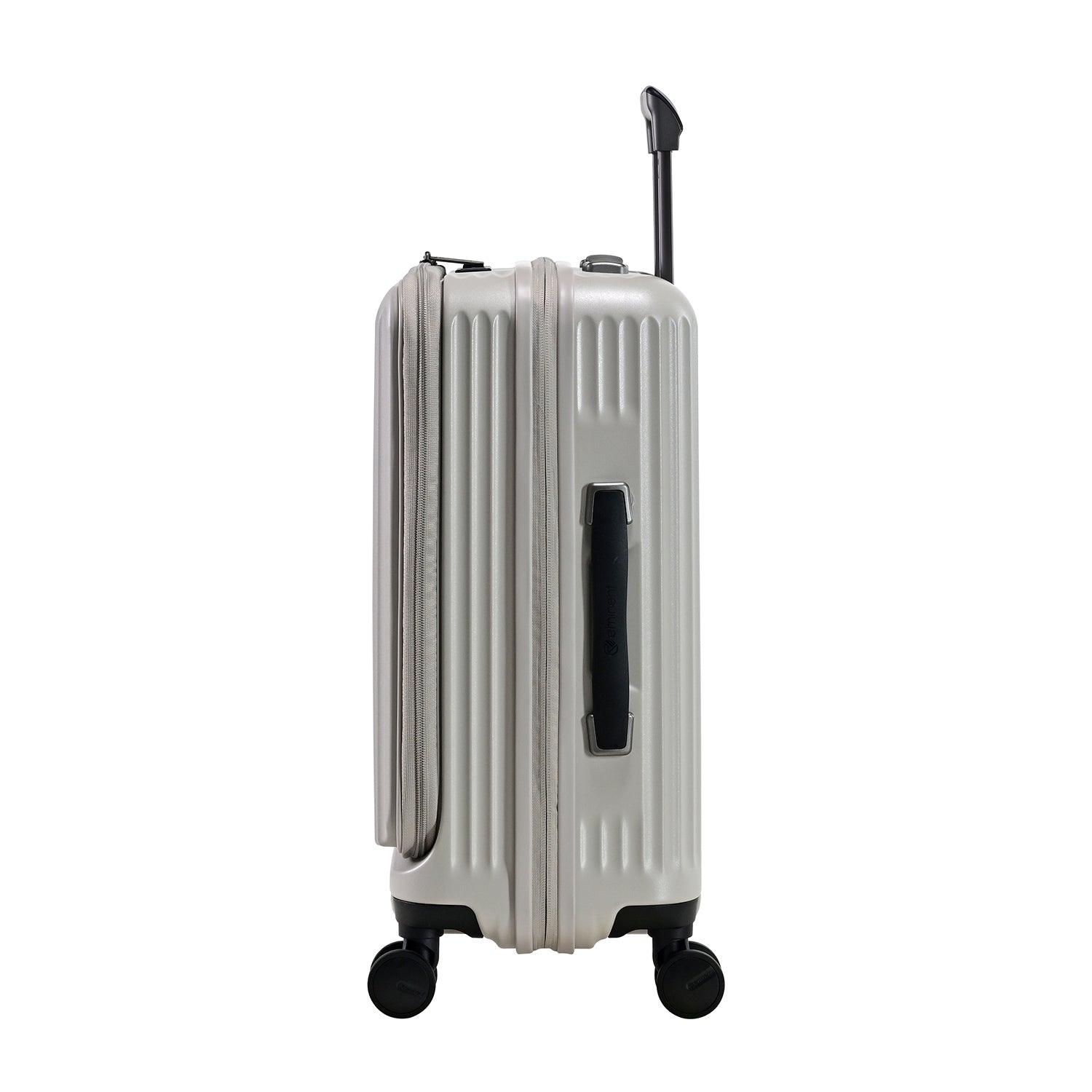 Eminent KK70 Grey, hard-shell cabin size luggage