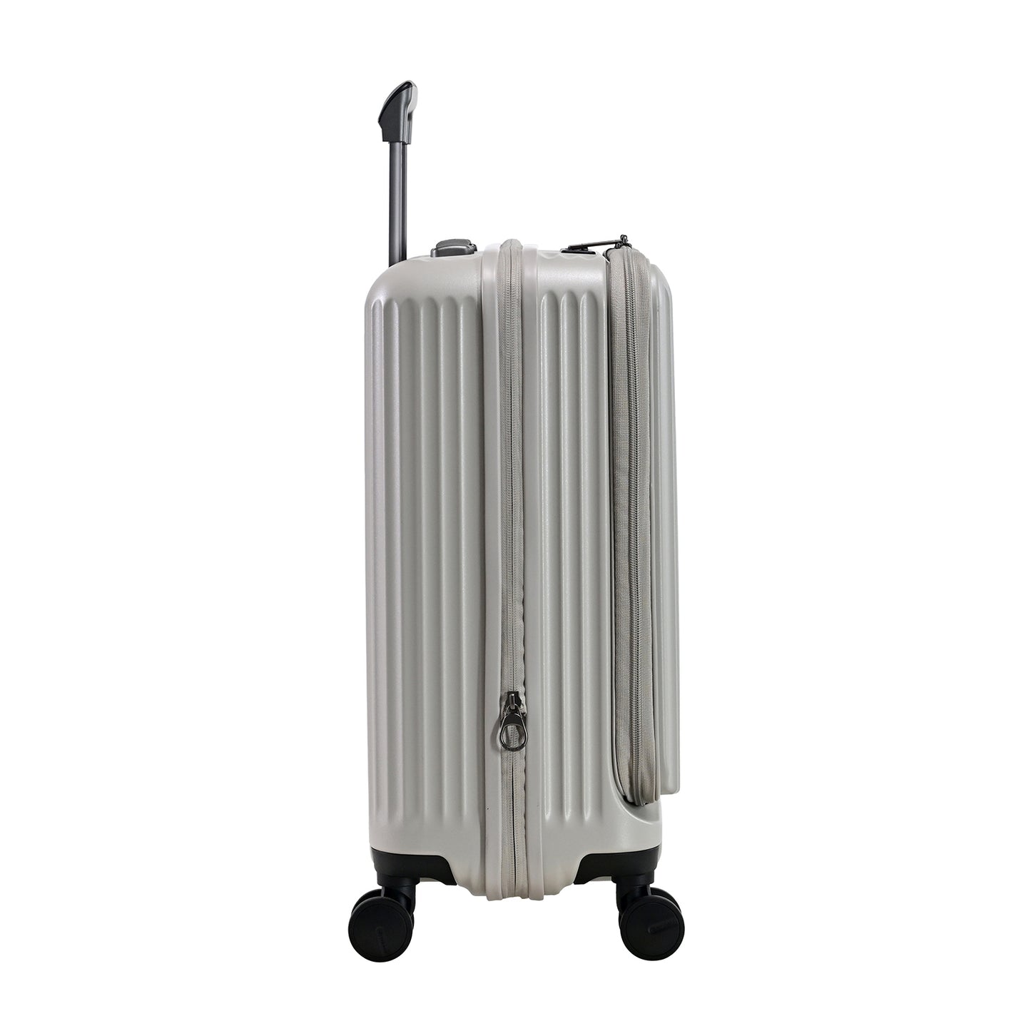 Eminent KK70 Grey, hard-shell cabin size luggage