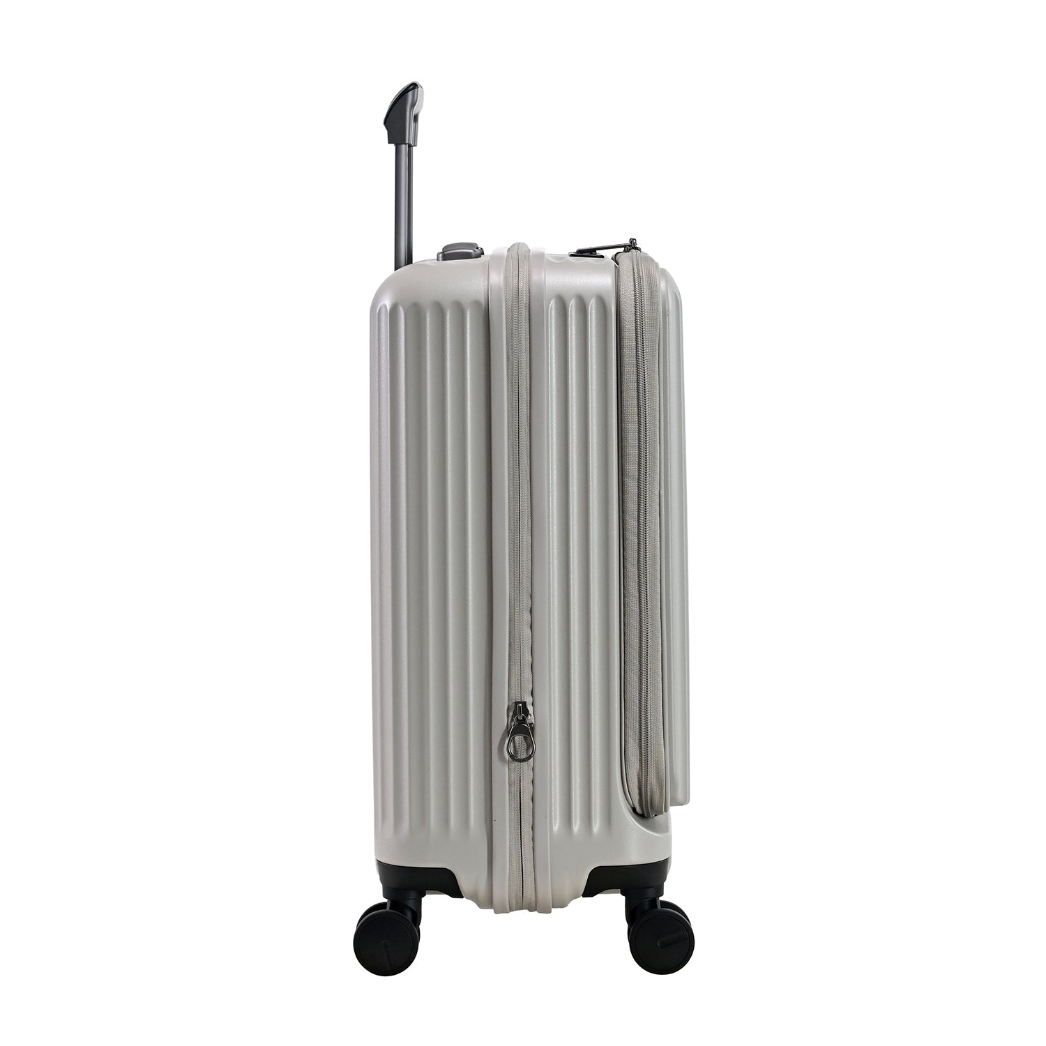 Eminent KK70 Grey, hard-shell cabin size luggage