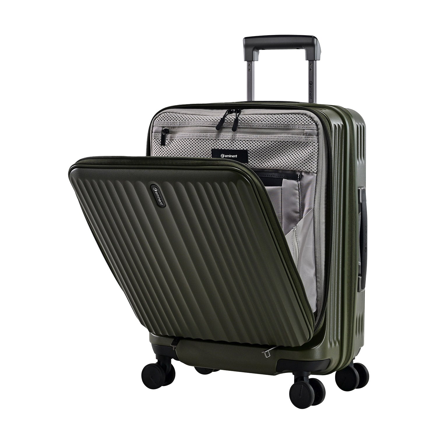 Eminent Alfred KK70 green cabin suitcase