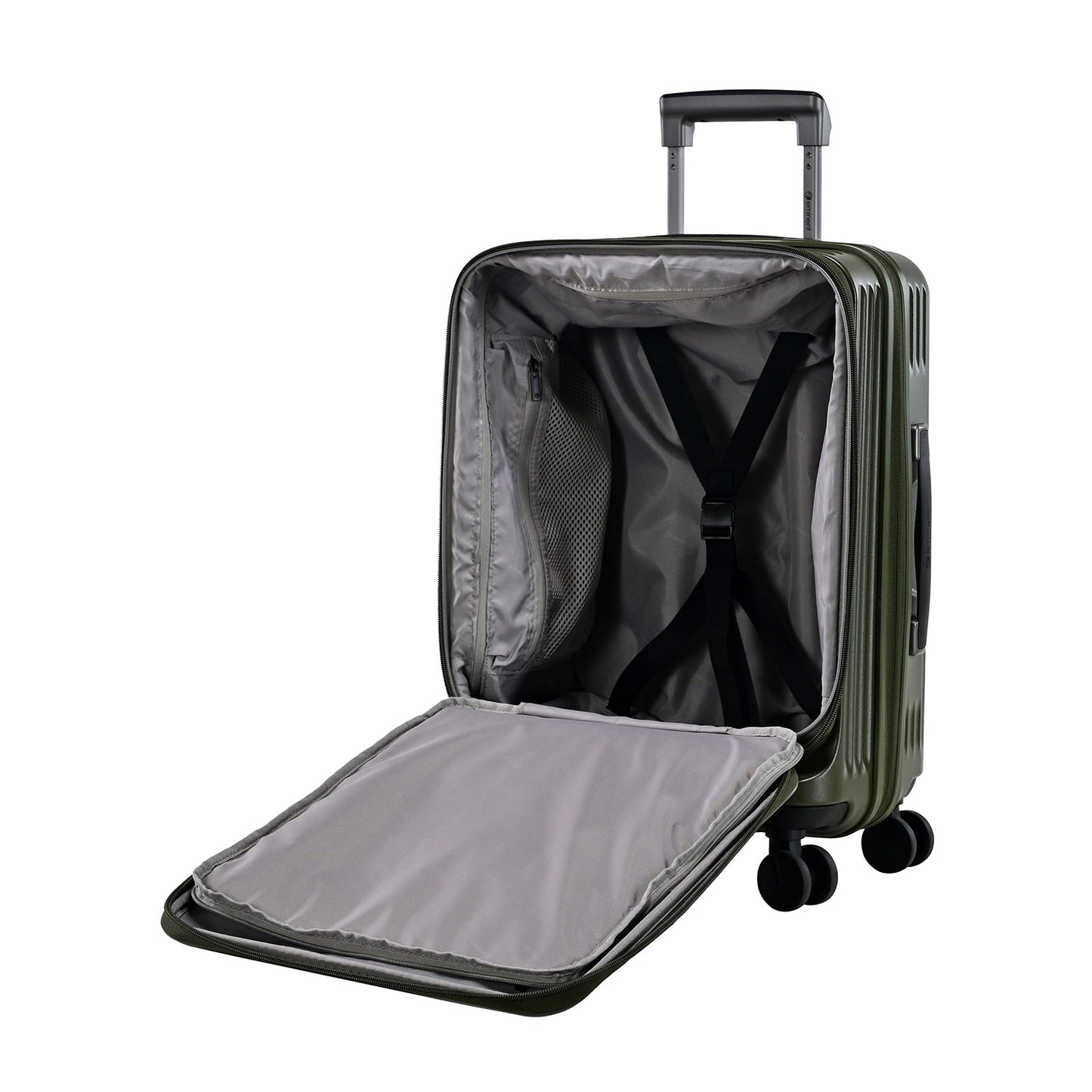Eminent Alfred KK70 green cabin suitcase