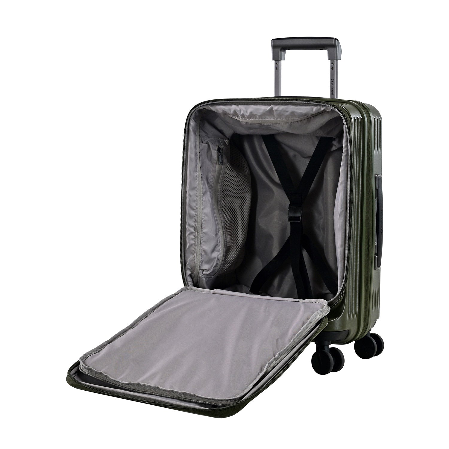 Eminent Alfred KK70 green cabin suitcase
