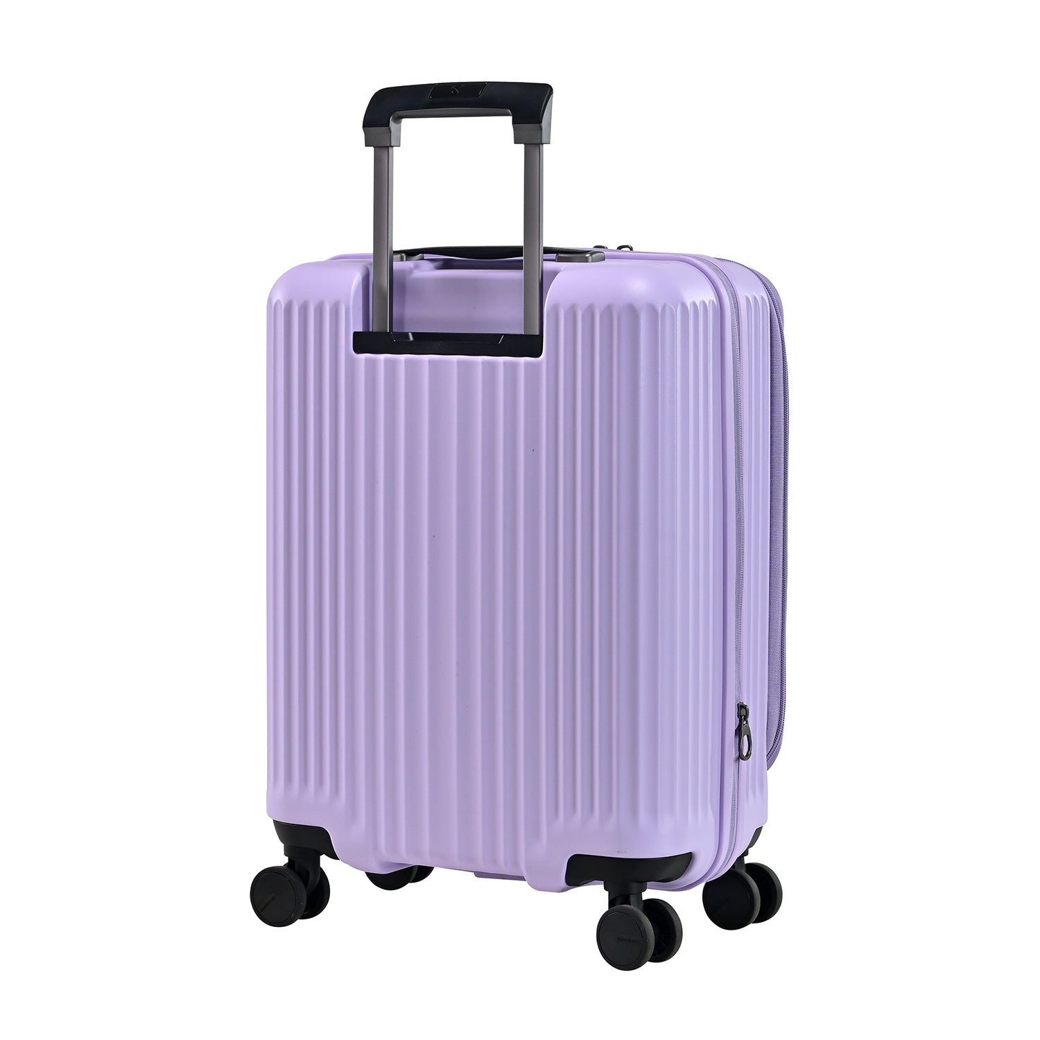 Eminent Alfred KK70 Light Purple cabin suitcase with a front-opening design