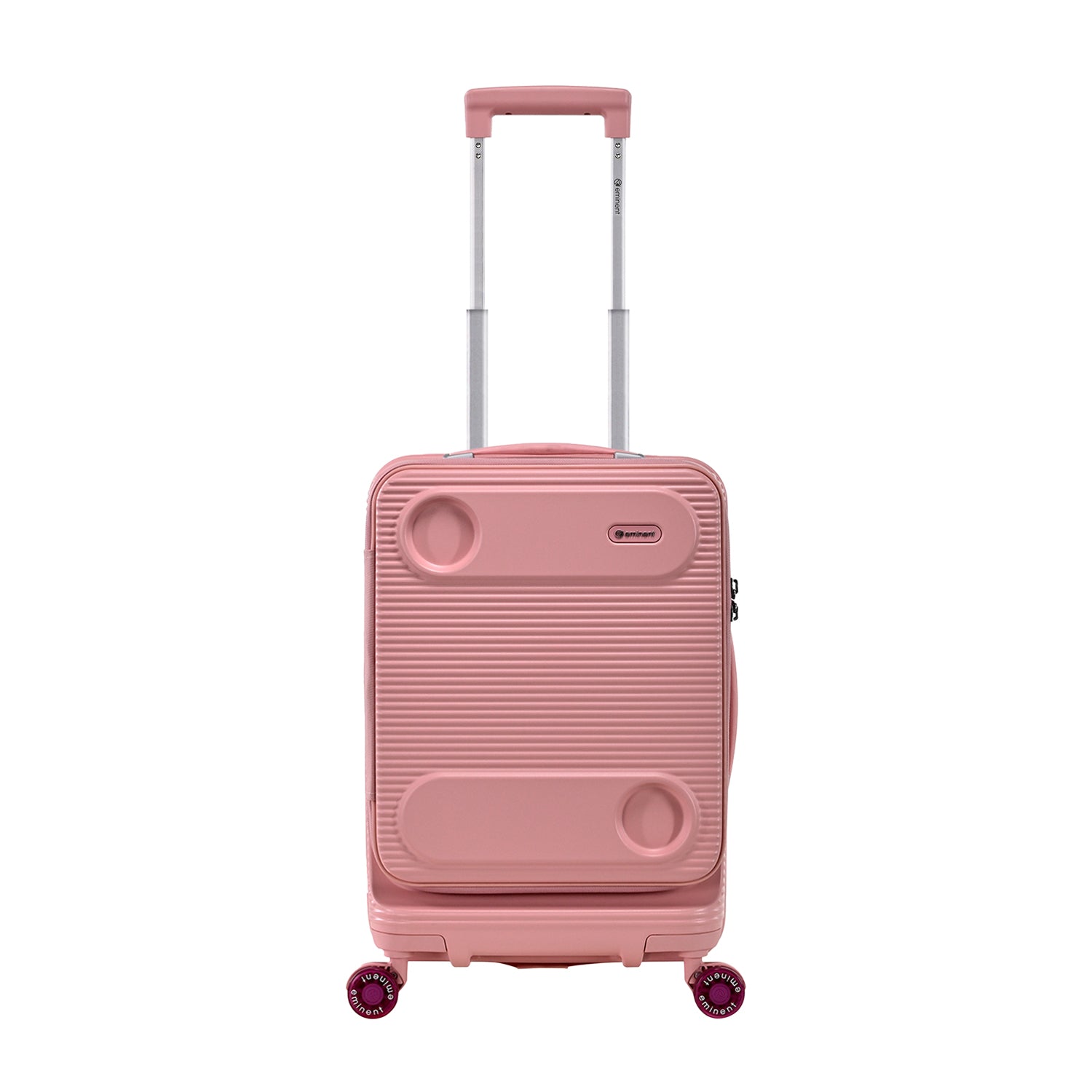 Eminent pink 20 inch cabin suitcase, KK74 funloader hardcase luggage
