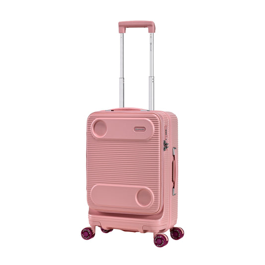 Eminent pink 20 inch cabin suitcase, KK74 funloader hardcase luggage