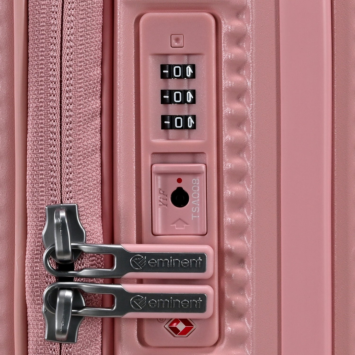 Eminent pink 20 inch cabin suitcase, KK74 funloader hardcase luggage