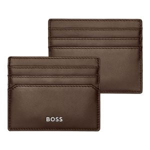 BOSS Classic Smooth Card Holder HLC403Y (Brown)