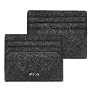 BOSS Classic Grained Card Holder HLC416A (Black)