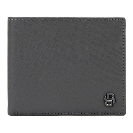 BOSS Double B Saffiano Coin Wallet