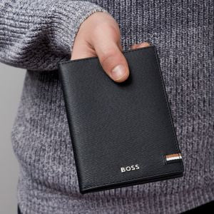 BOSS Iconic Passport Holder HLP421A (Black)