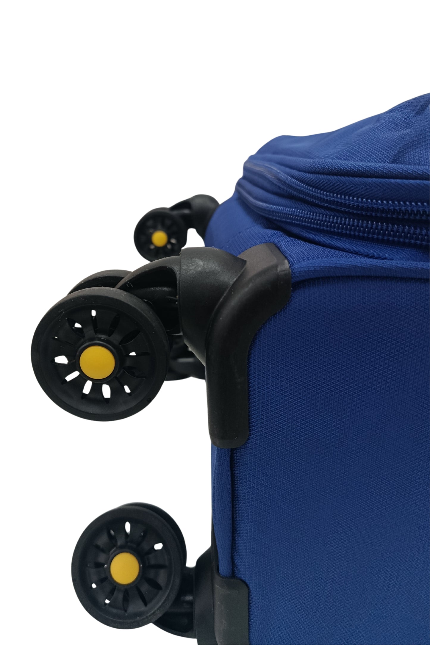 Hush Puppies 69-3149 Montreal Pop lightweight blue 20 inch cabin size carry-on luggage suitcase