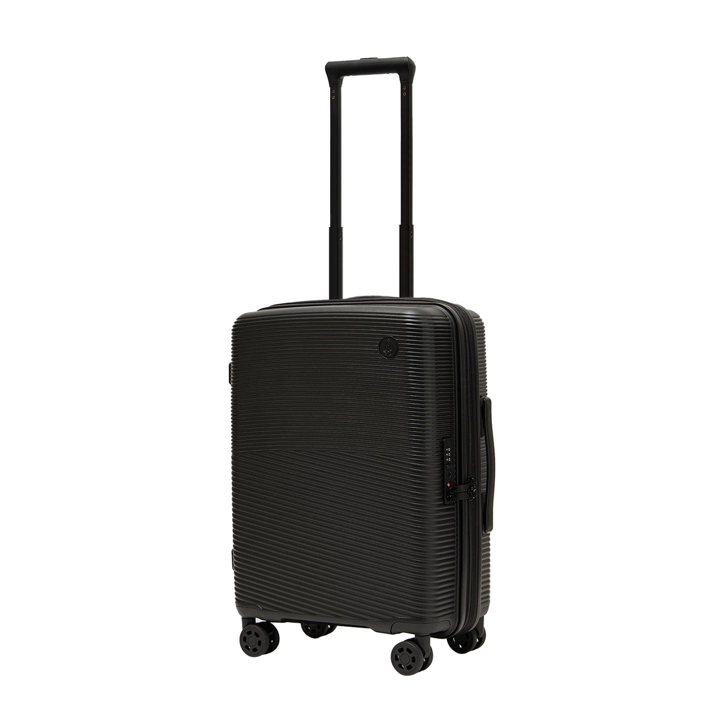 Hush Puppies black 20 inch cabin suitcase, model 69-4036 hardcase luggage