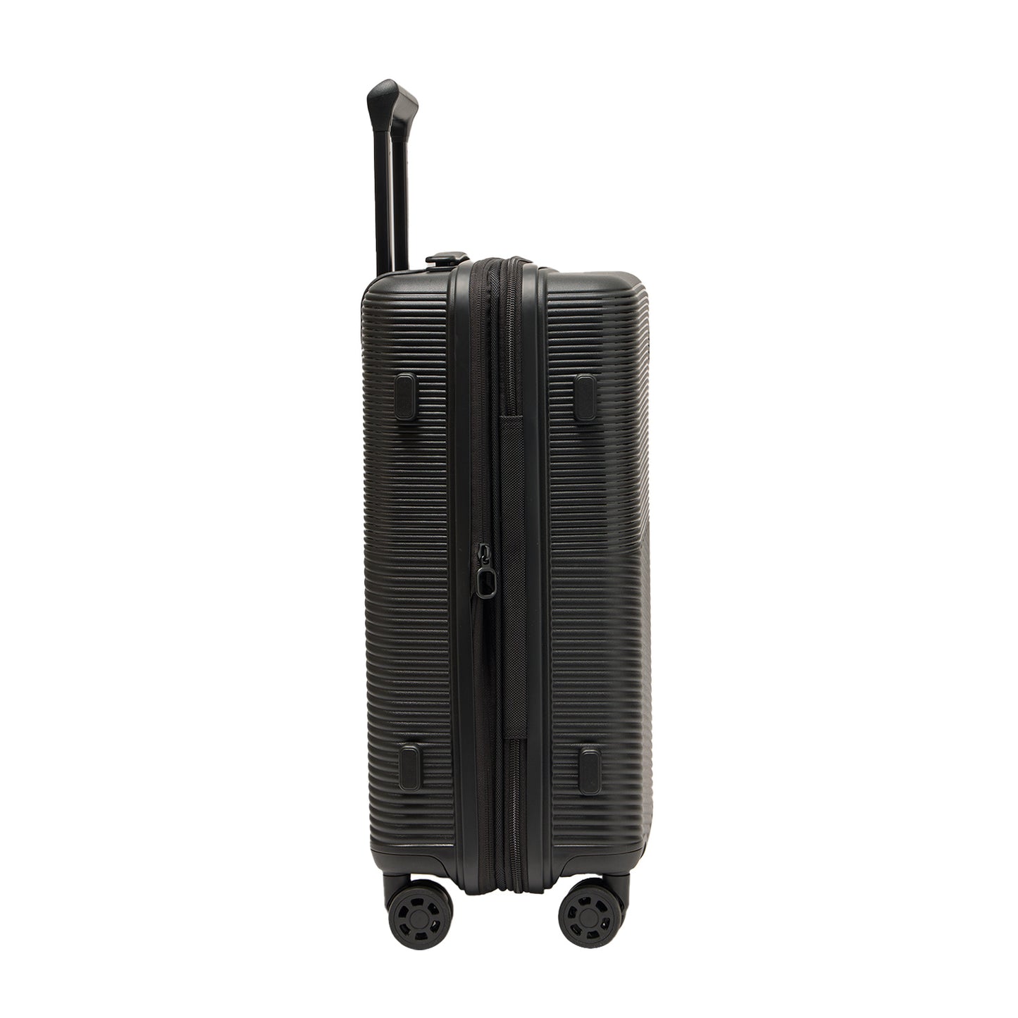 Hush Puppies black 20 inch cabin suitcase, model 69-4036 hardcase luggage