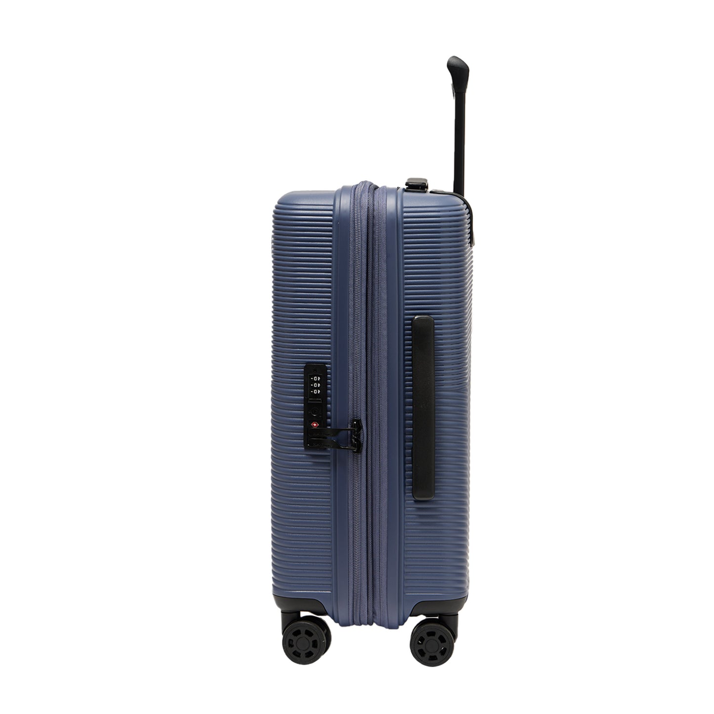 Hush Puppies blue 20 inch cabin suitcase, model 69-4036 hardcase luggage