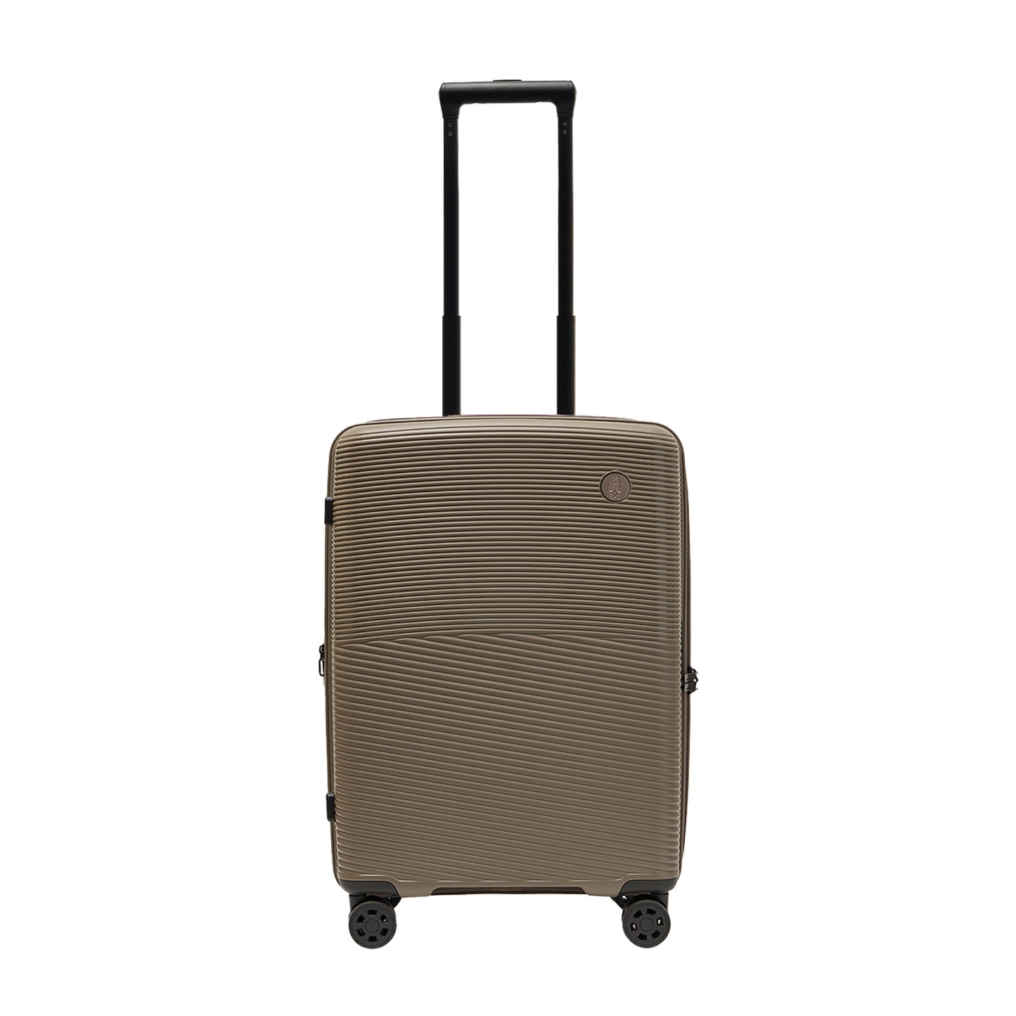 Hush Puppies pearly gold 20 inch cabin suitcase, model 69-4036 hardcase luggage