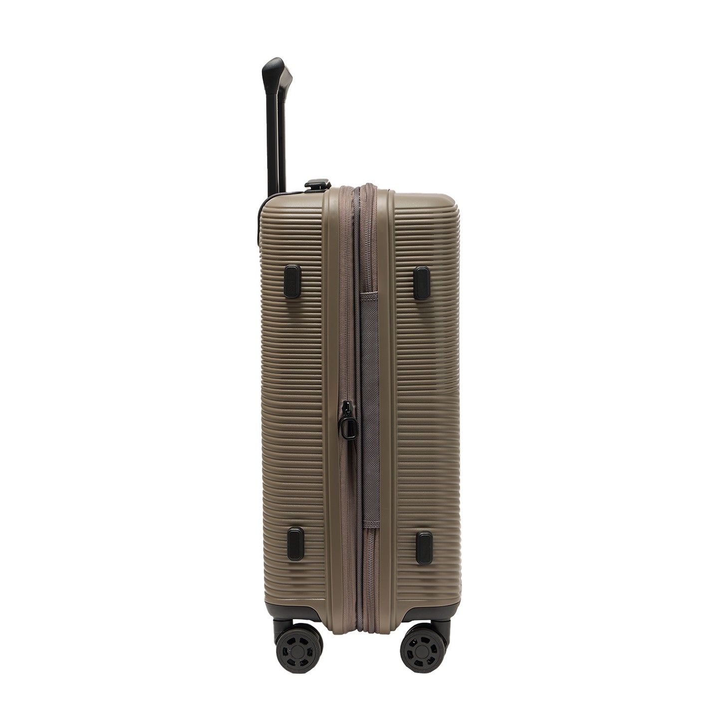 Hush Puppies pearly gold 20 inch cabin suitcase, model 69-4036 hardcase luggage