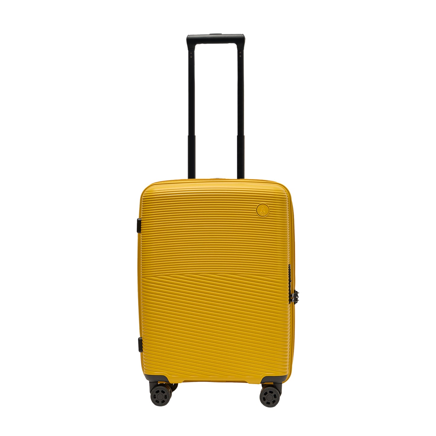 Hush Puppies yellow 20 inch cabin suitcase, model 69-4036 hardcase luggage