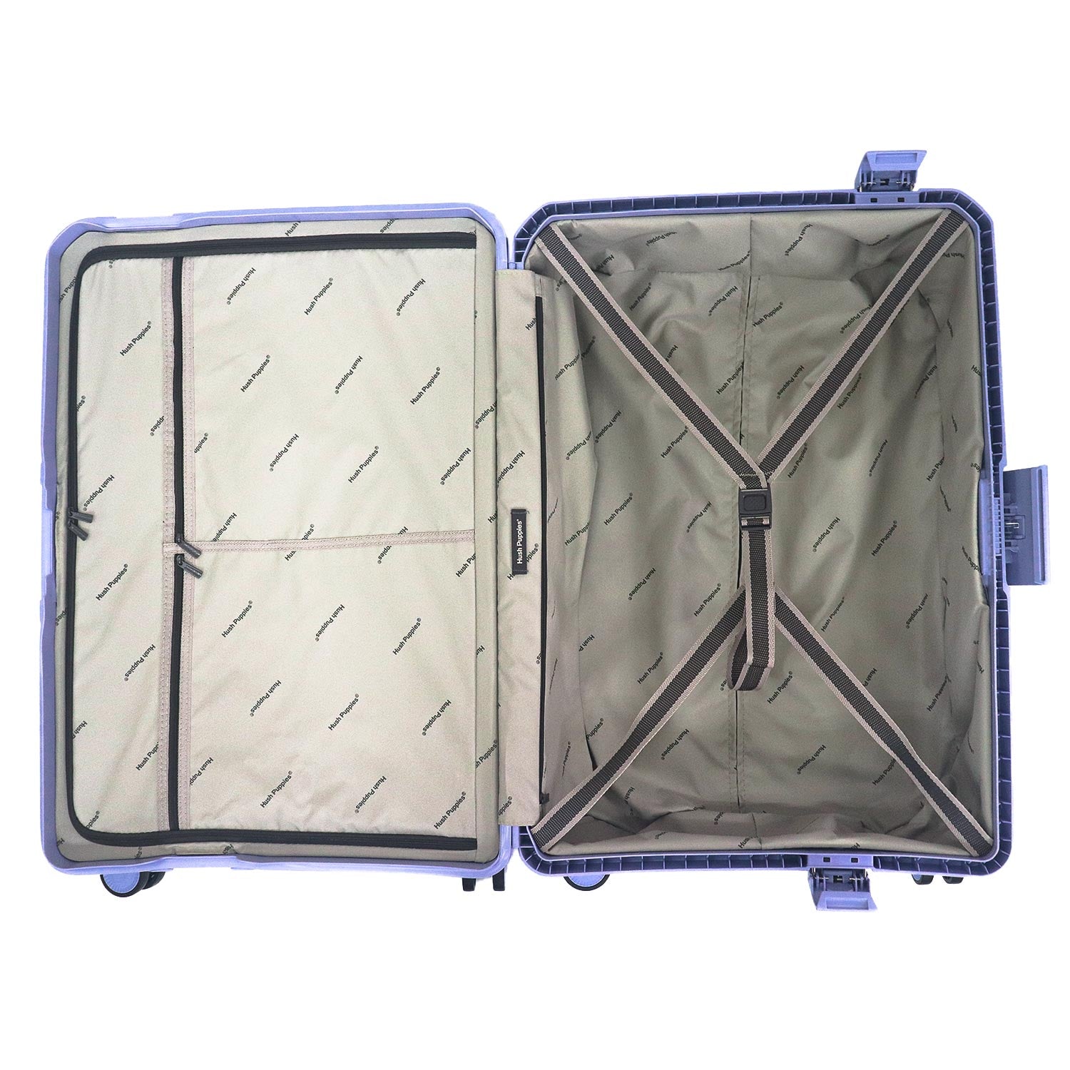Hush Puppies Luggage 69-4037  24'' Checked In Luggage Purple