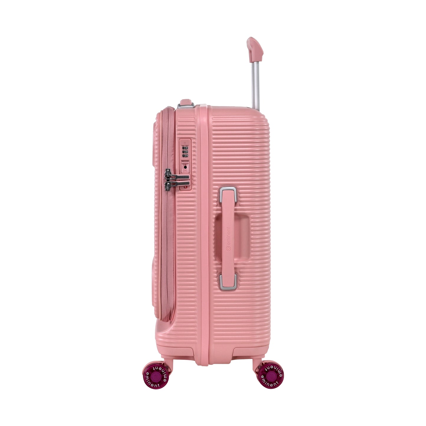 Eminent pink 20 inch cabin suitcase, KK74 funloader hardcase luggage