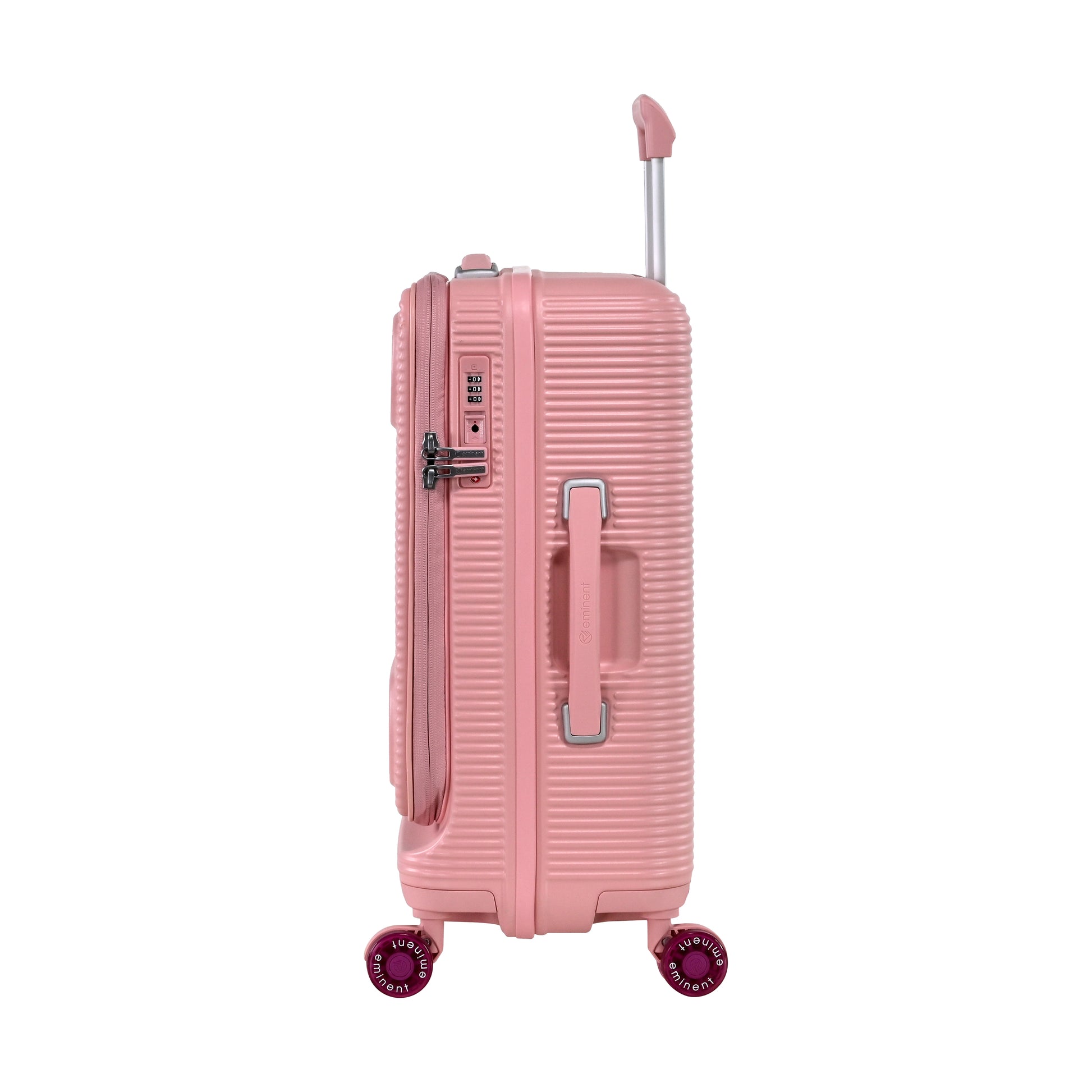 Eminent pink 20 inch cabin suitcase, KK74 funloader hardcase luggage