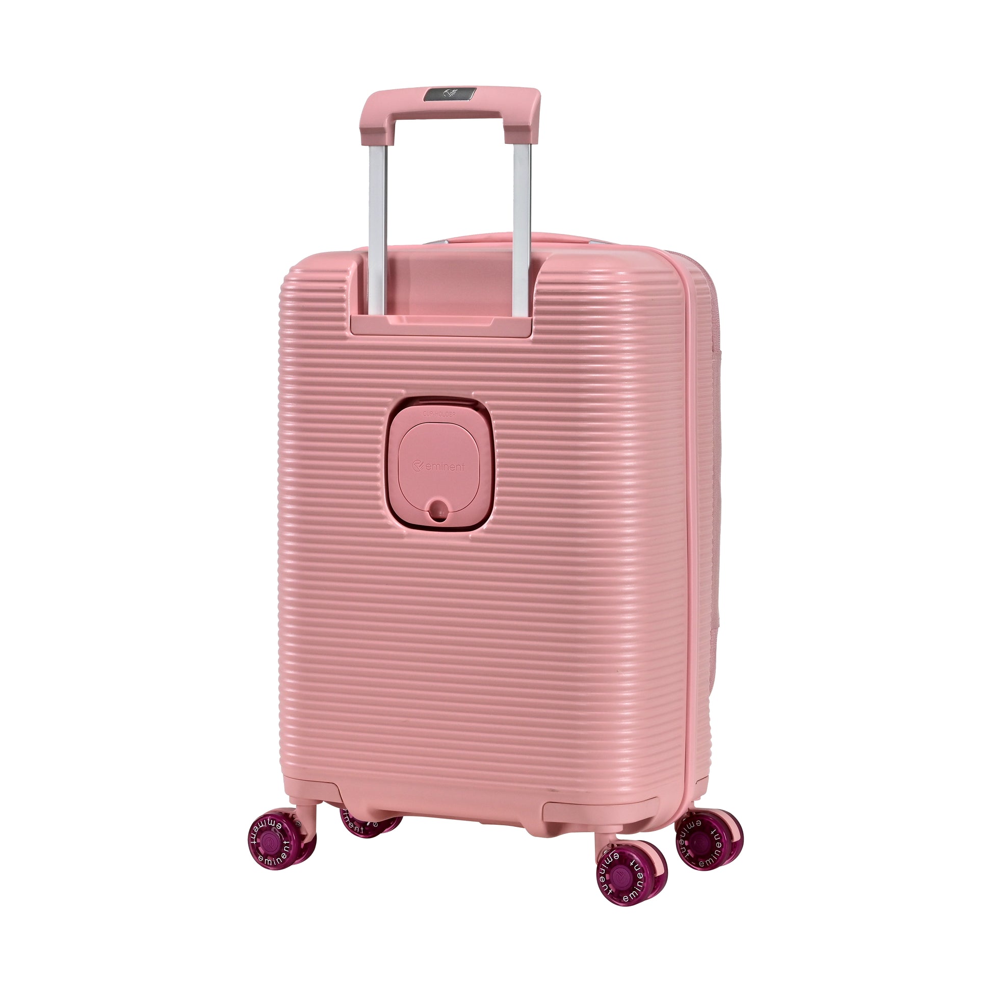 Eminent pink 20 inch cabin suitcase, KK74 funloader hardcase luggage