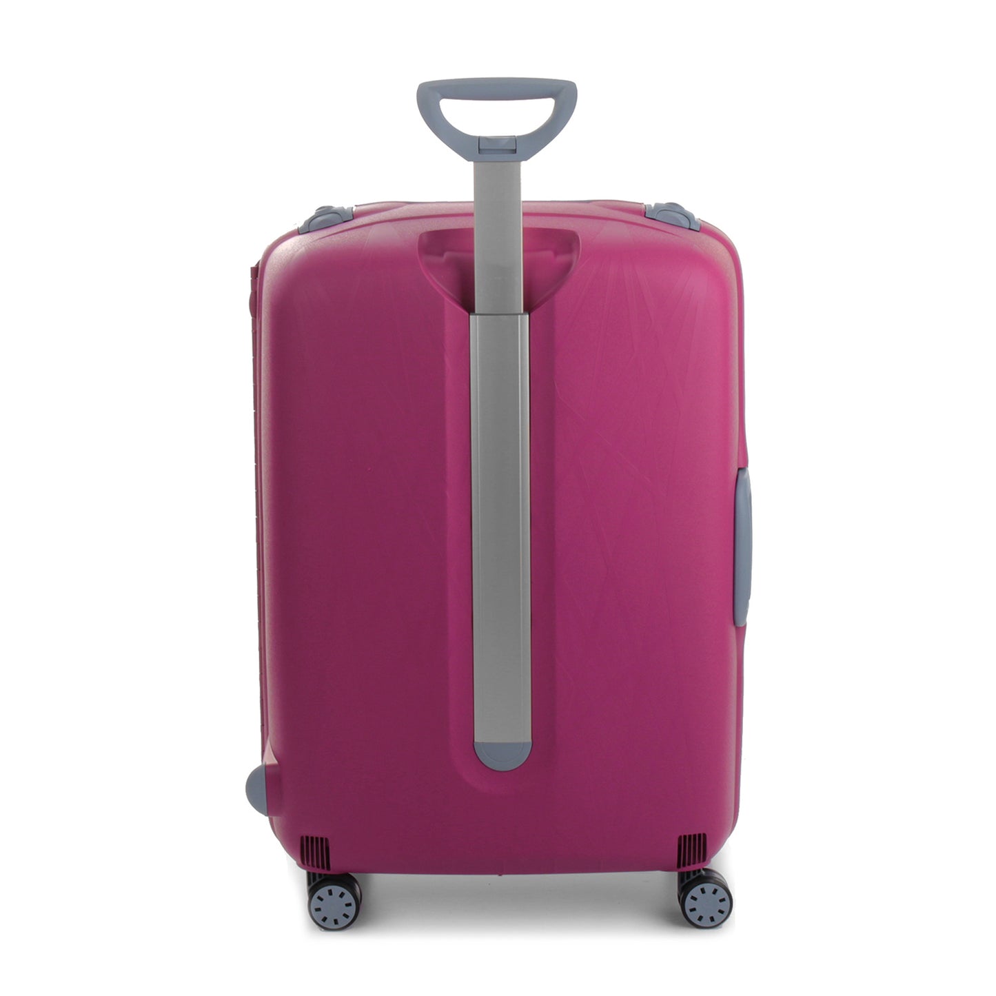 Roncato Light magenta 28 inch checked suitcase, hardcase luggage with TSA lock system