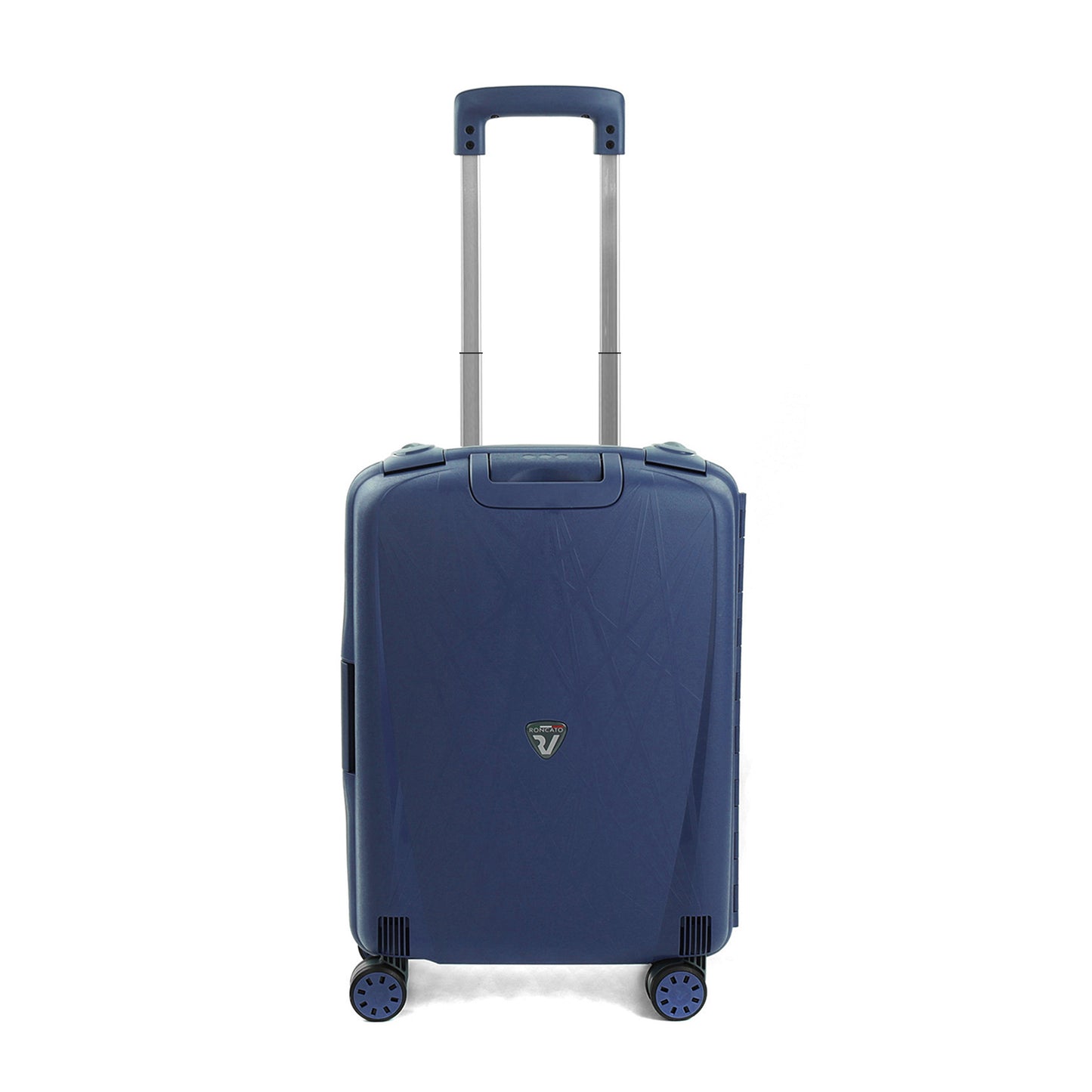 Roncato Light Navy 20 inch cabin suitcase, hardcase carry-on luggage with TSA lock system