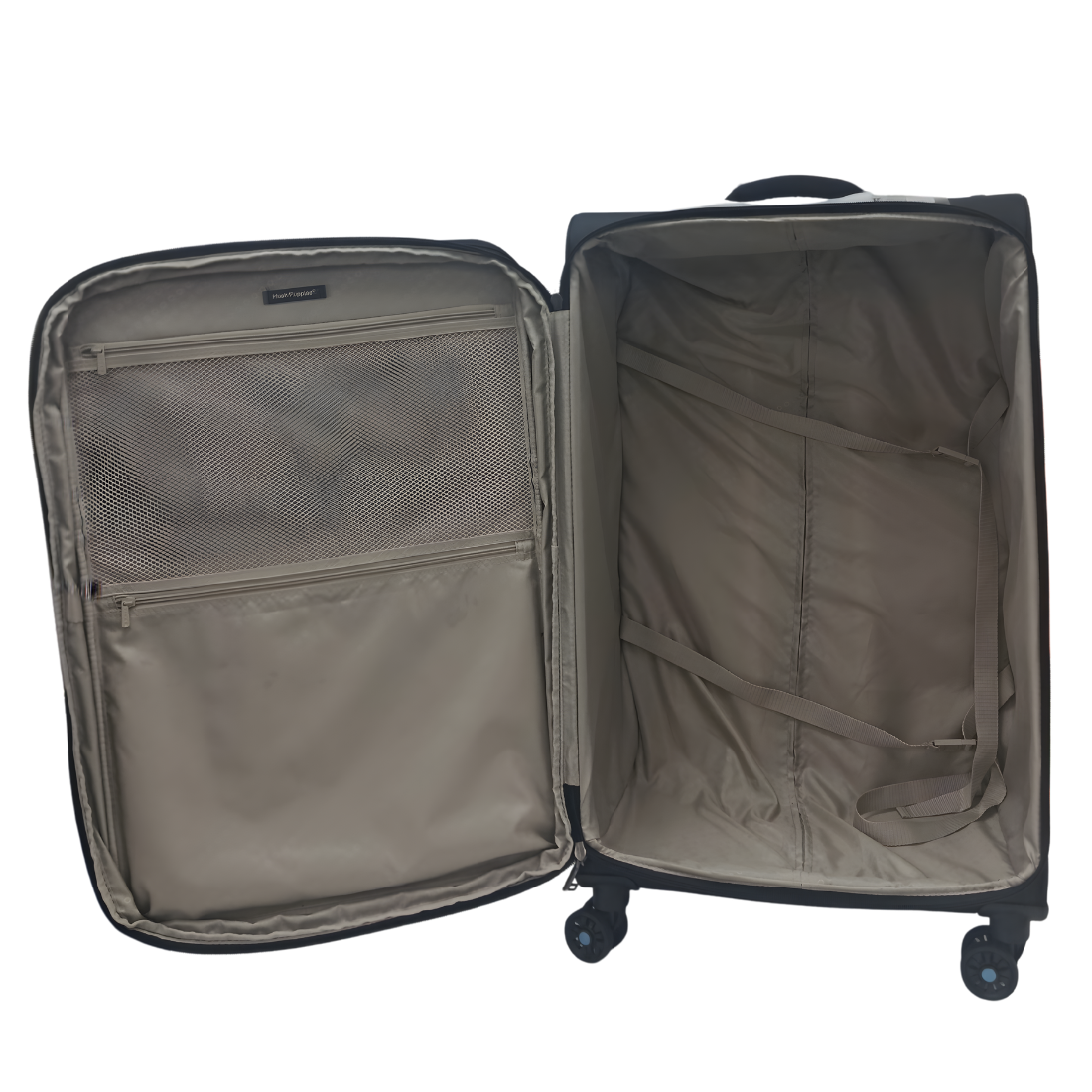 Hush Puppies 69-3149 Montreal Pop lightweight black   28 inch checked in  luggage suitcase