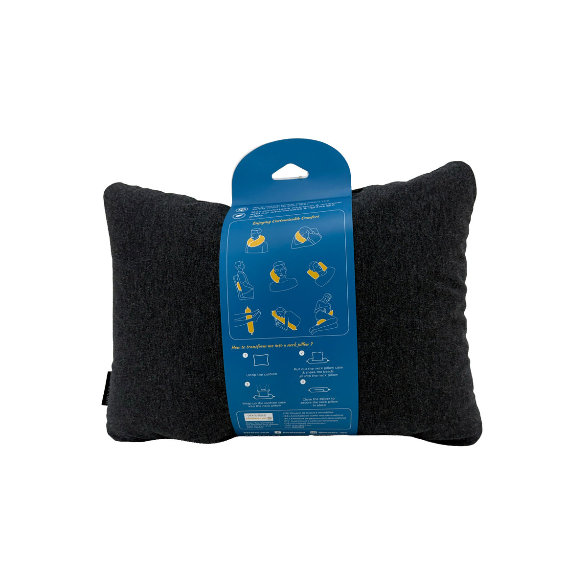 BE RELAX 3-in-1 Flexi Rest Microbeads Pillow
