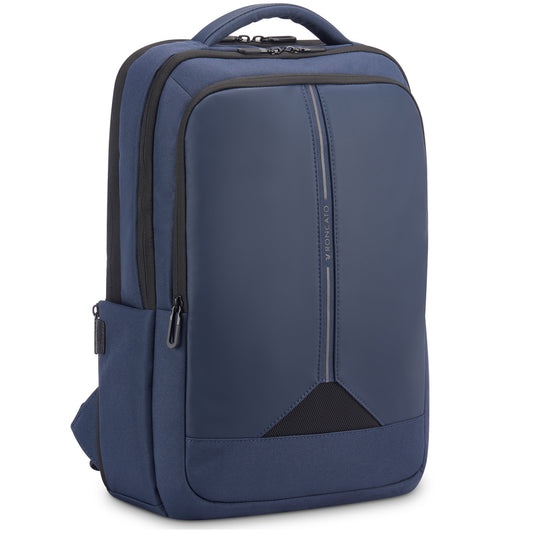 Roncato Clayton Business Backpack with 15.6" Laptop Compartment (Blu Notte)