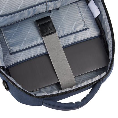 Roncato Clayton Slim Backpack with 14" Laptop Compartment (Blue Notte)