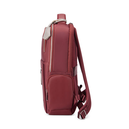 Roncato Woman Biz Business Backpack with 14.1" Laptop Compartment (Bordeaux)