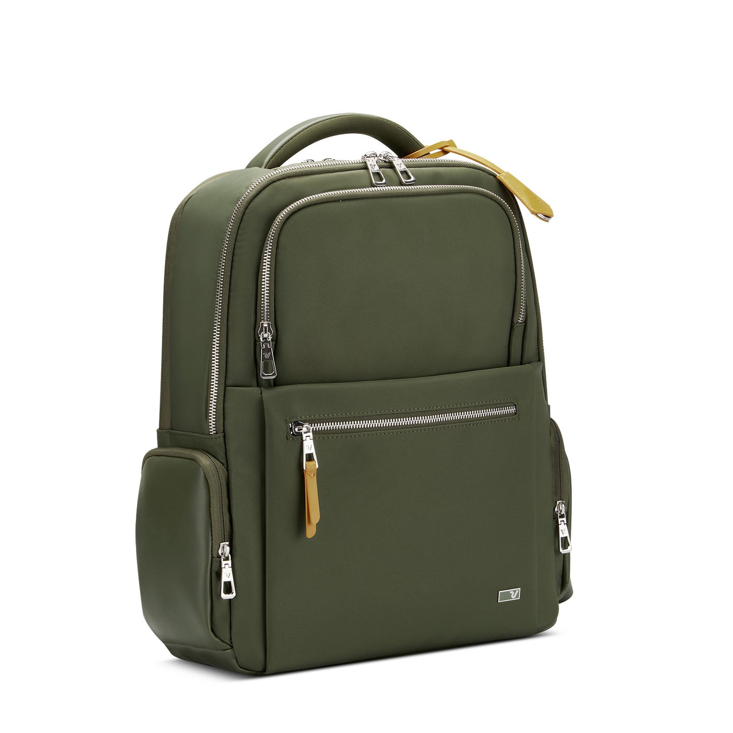 Roncato Woman Biz Business Backpack with 14.1" Laptop Compartment (Hunter Green)