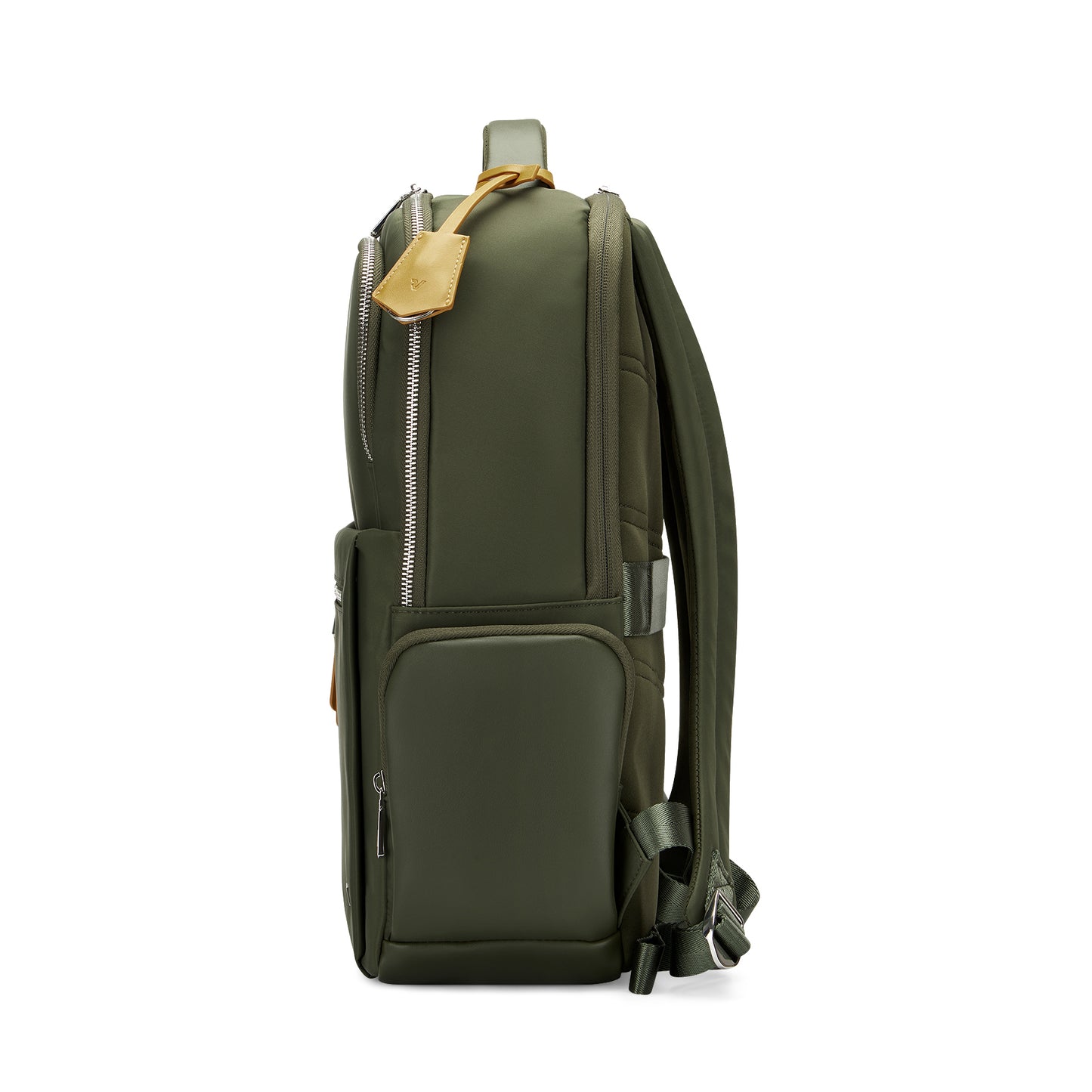 Roncato Woman Biz Business Backpack with 14.1" Laptop Compartment (Hunter Green)