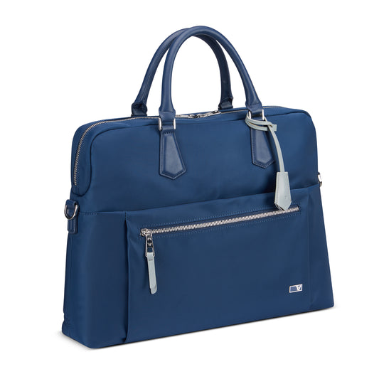 Roncato Woman Biz Slim Work Bag with 1 Compartment (Blue Notte)