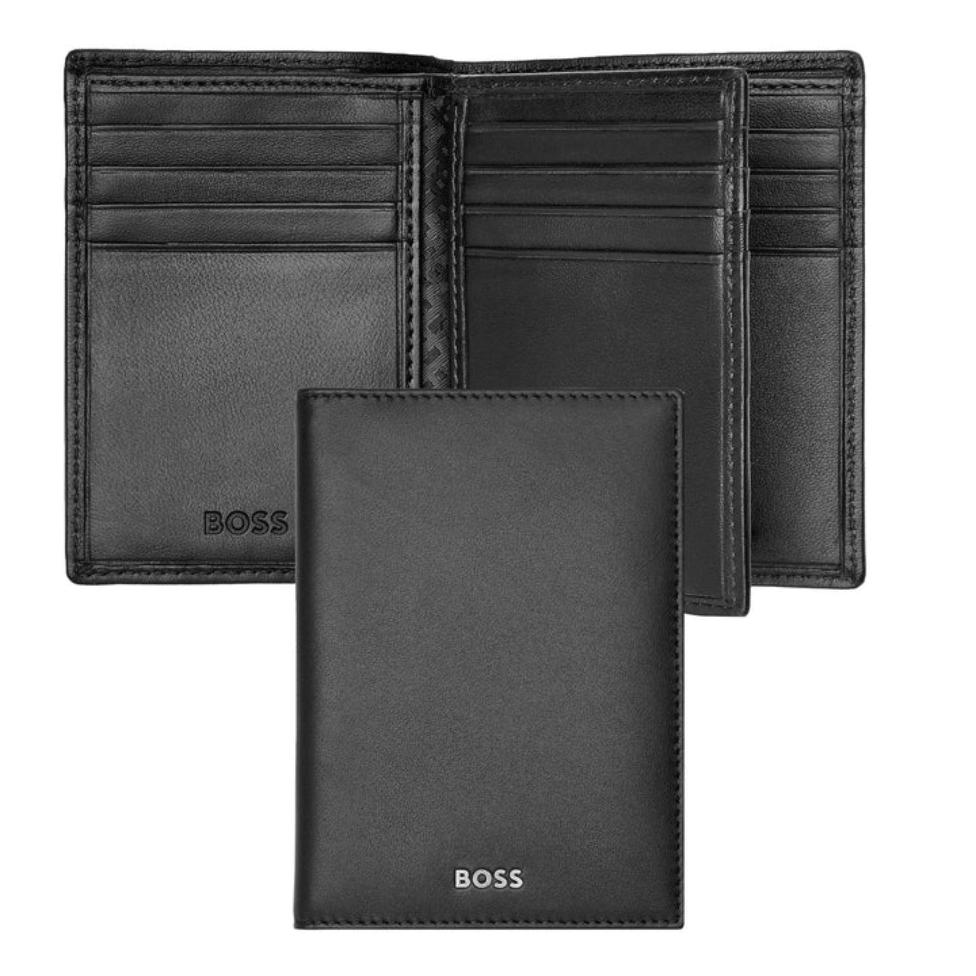 HUGO BOSS Trifold Classic Smooth Card Holder