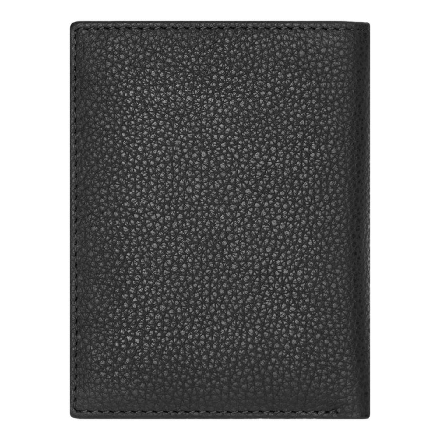 BOSS Classic Grained Card Holder (with flap and money pocket)