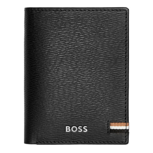 BOSS Iconic Card Holder (with flap and money pocket)