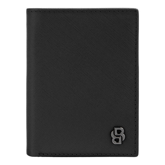 BOSS Double B Saffiano Card Holder (with flap)