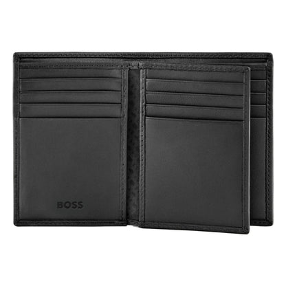 BOSS Double B Saffiano Card Holder (with flap)