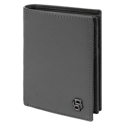 BOSS Double B Saffiano Card Holder (with flap)