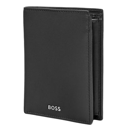 BOSS Classic Smooth Card Holder (with flap and money pocket)