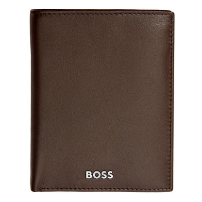 BOSS Classic Smooth Card Holder (with flap and money pocket)