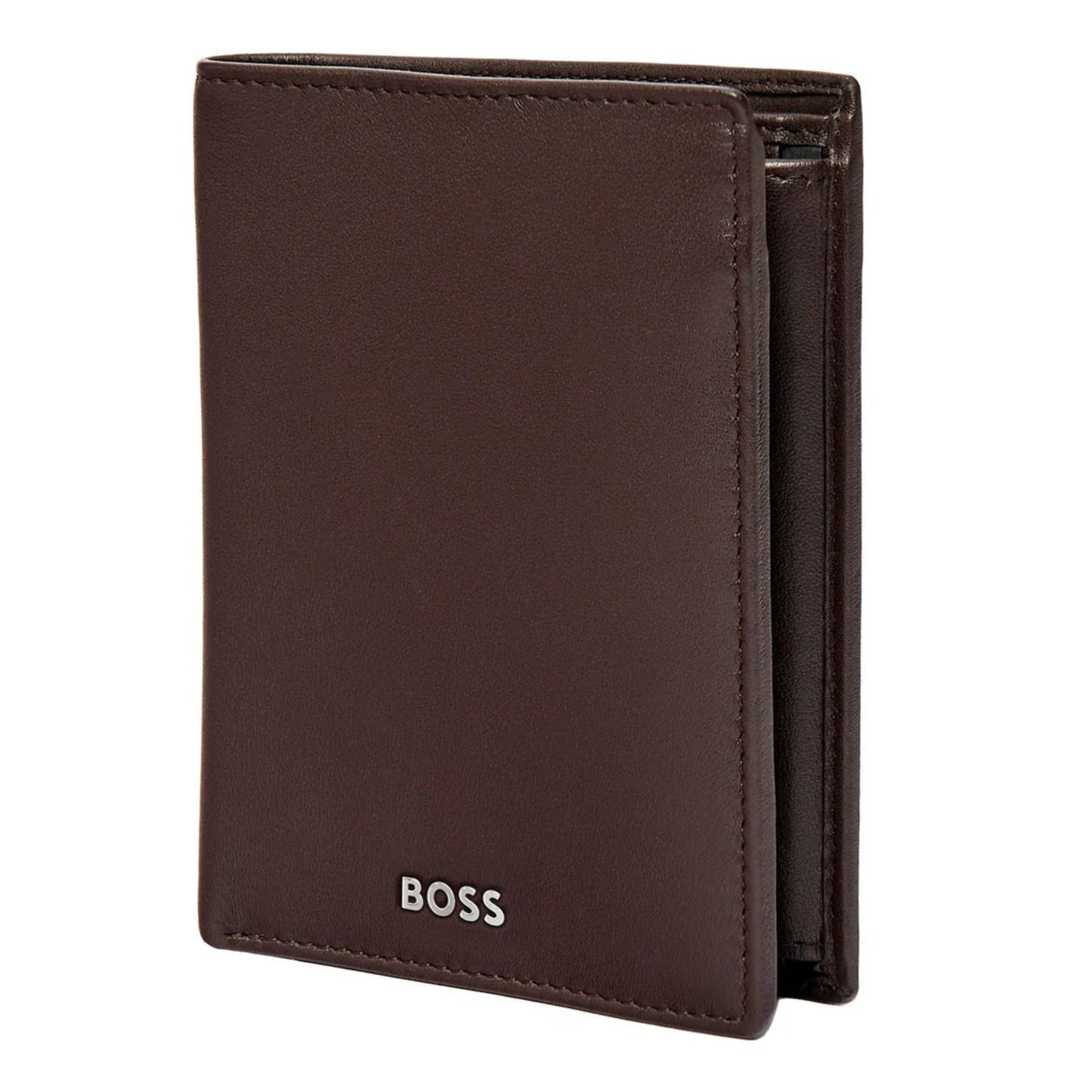 BOSS Classic Smooth Card Holder (with flap and money pocket)