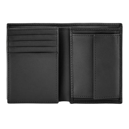 BOSS Double B Saffiano Card Holder (with flap and money pocket)