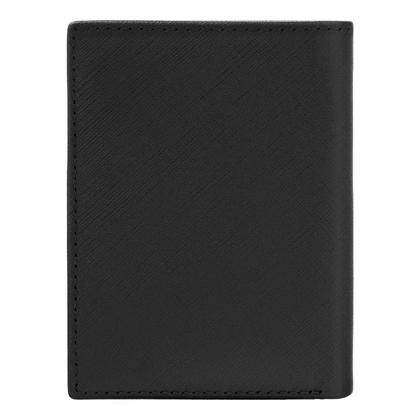 BOSS Double B Saffiano Card Holder (with flap and money pocket)