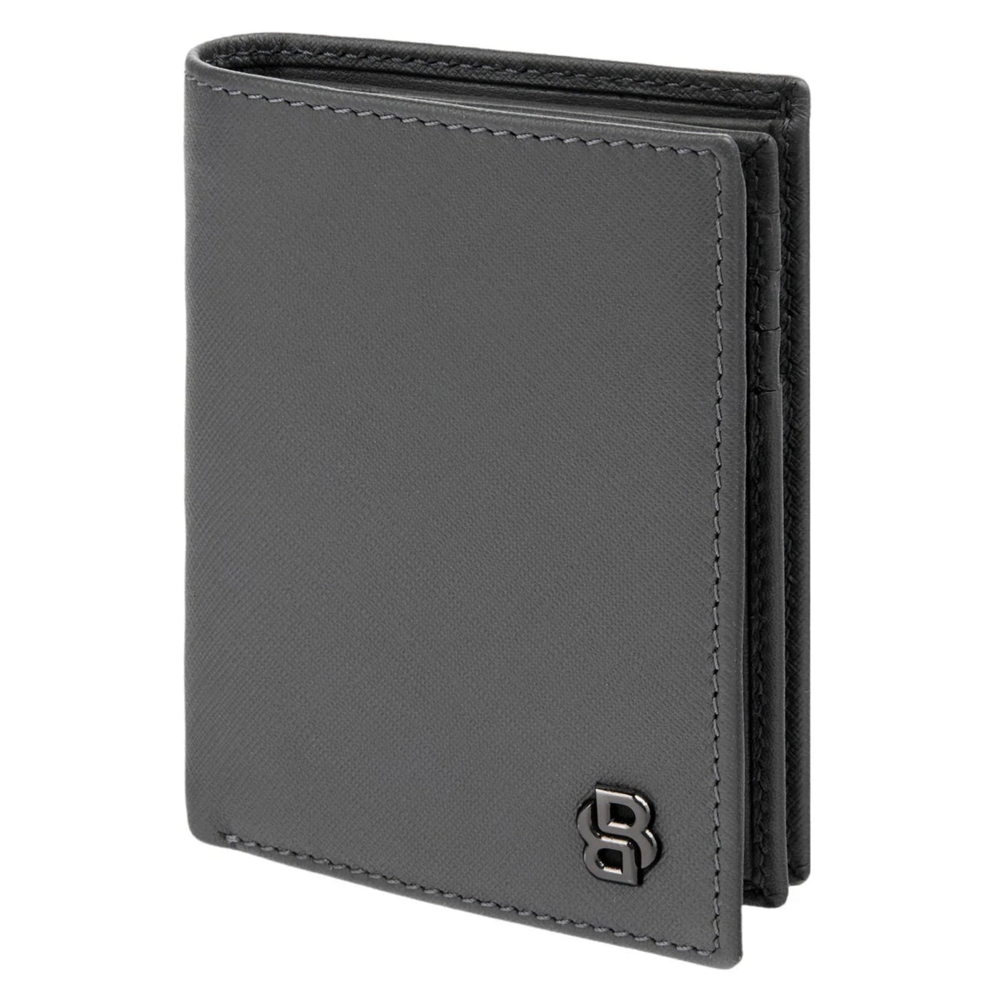 BOSS Double B Saffiano Card Holder (with flap and money pocket)