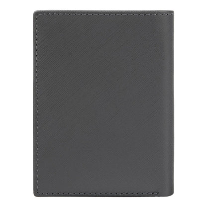BOSS Double B Saffiano Card Holder (with flap and money pocket)