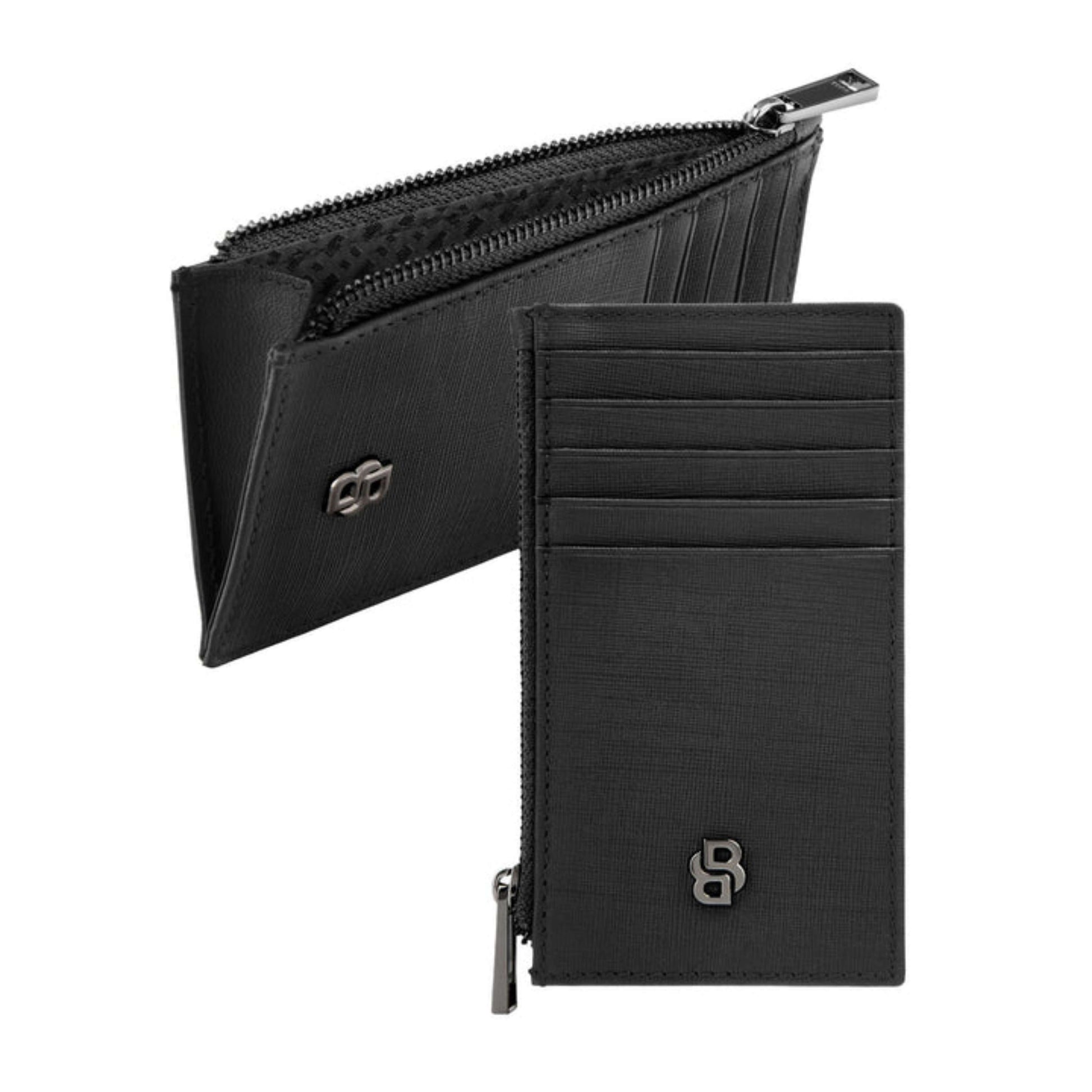HUGO BOSS Double B Saffiano Card Holder HLK526A